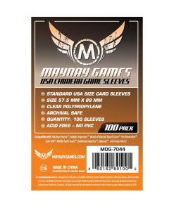 USA Chimera Game Sleeves - 100 Pack - 57.5 x 89 mm (H)