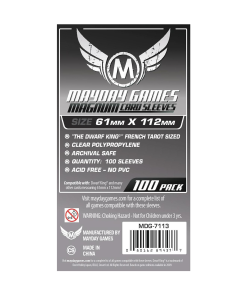 Magnum Platinum Sleeves - 100 Pack - 61 x 112 mm (P)
